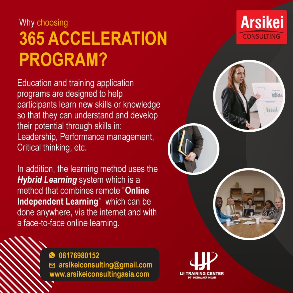 365 ACCELERATION PROGRAM - ARSIKEI Consulting Asia